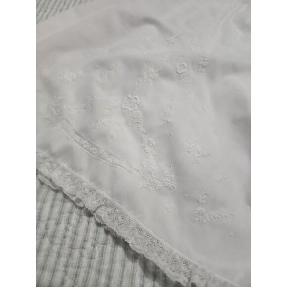 Vintage 60s CHERUBS Designer Collection Baby Christening Gown Slip Bonnet Set NB - Picture 7 of 16